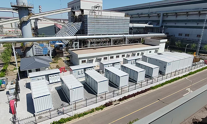 Station de stockage d'&eacute;nergie Huaxi Special Steel 15WM/30&nbsp;MWh